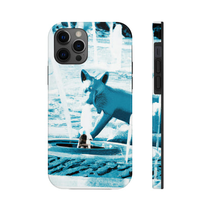 "Foxy Herumtollen im Brunnen" - Die Alien Tough Phone Cases