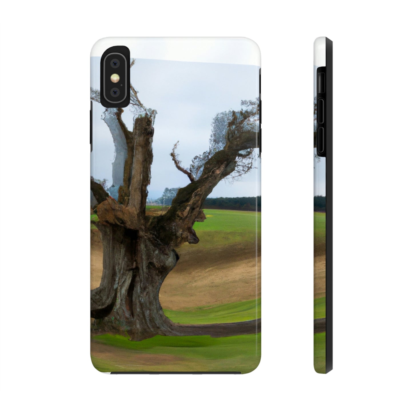 "A Shadow in the Meadow: The Last Standing Tree" - The Alien Tough Phone Cases