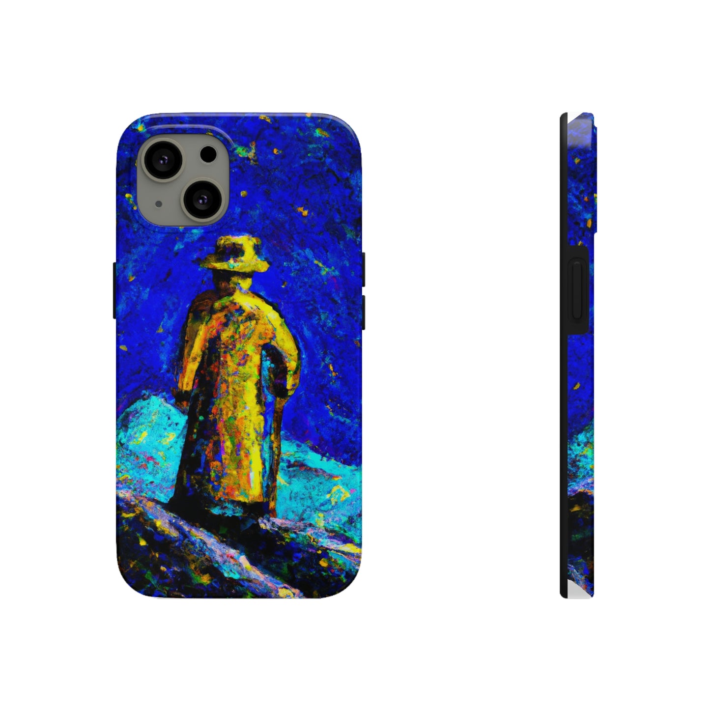 "Lone Mage on the Frozen Summit" - The Alien Tough Phone Cases