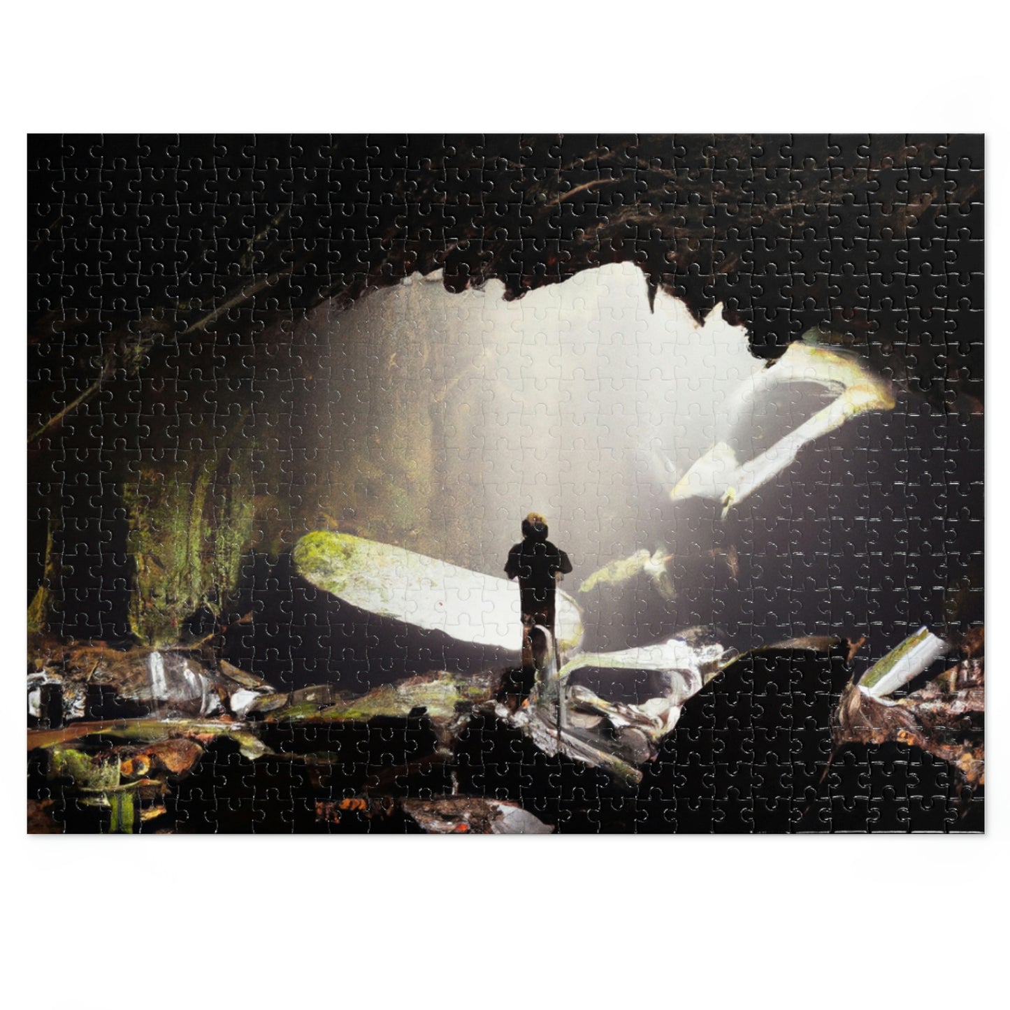 El misterio de la cueva abandonada - El rompecabezas alienígena
