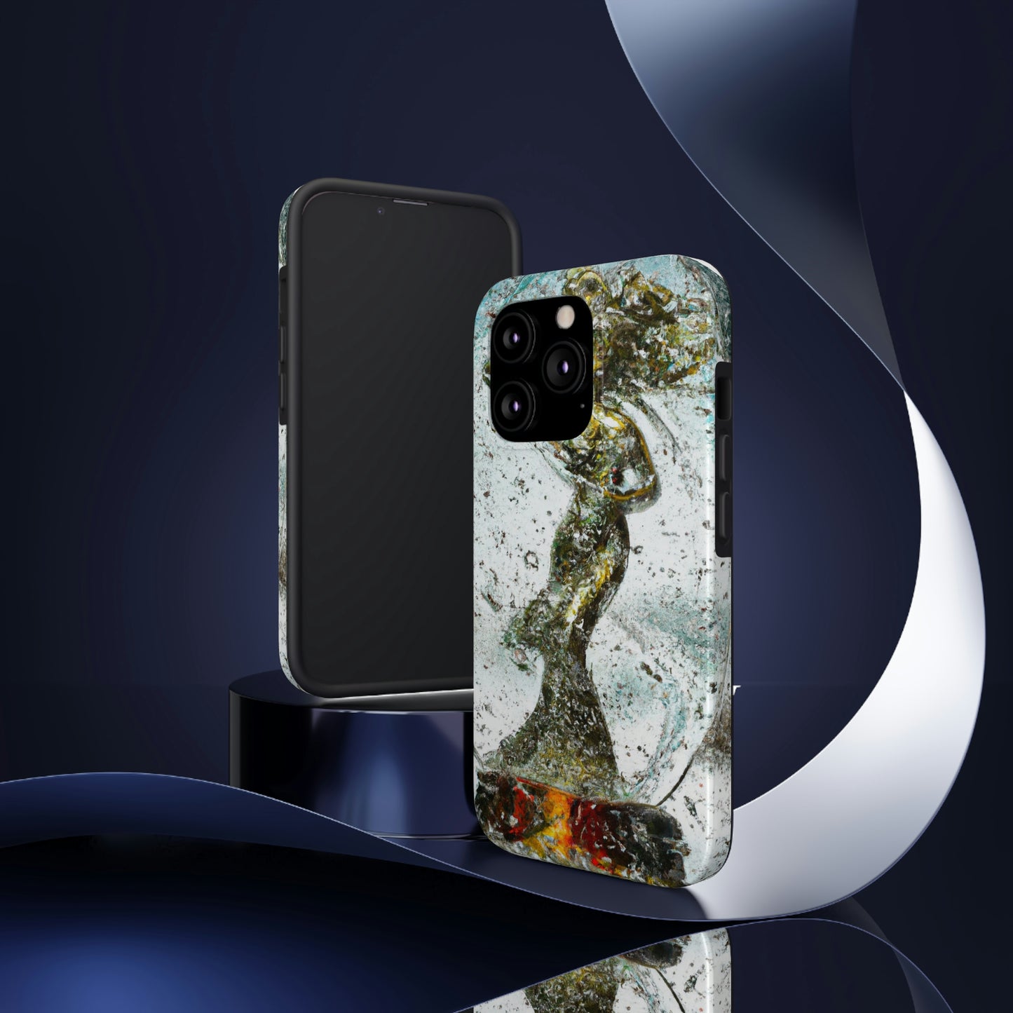 Frostiges Feuerwerk. - Die Alien Tough Phone Cases