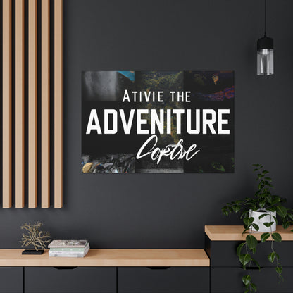 "World Perceptions Through Adventure and Exploration" - Canvas