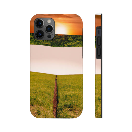 "Golden Horizon at Dusk" - The Alien Tough Phone Cases