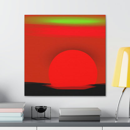 Sunrise Artist Edward - Canvas