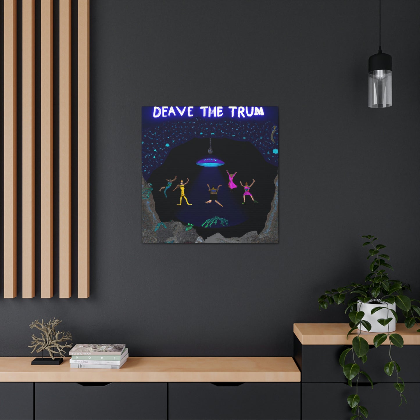 "Una fiesta submarina maravillosa" - The Alien Canva