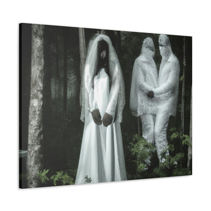 "Die Spukwald-Hochzeit" - The Alien Canva