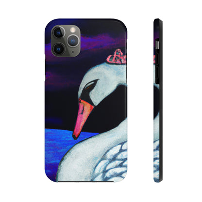 "A Swan's Lament: The Widwed Heavens" - Die Alien Tough Phone Cases