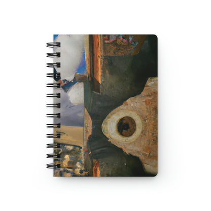 "A Journey Into Forgotten Relics" - The Alien Spiral Bound Journal