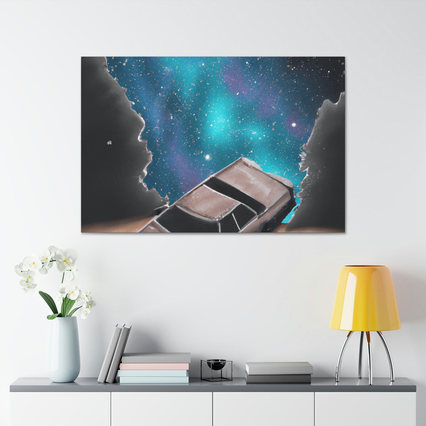 "A Universe Apart: The Lost Car" - The Alien Canva