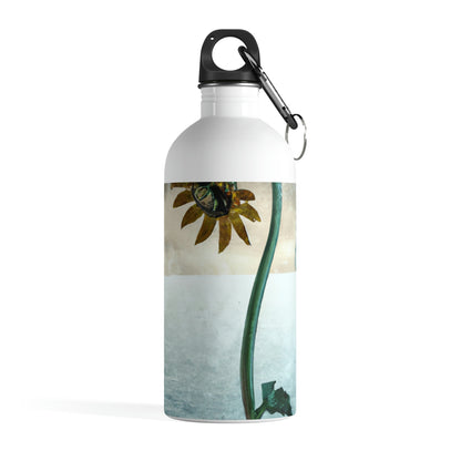 "Fighting the Frost: A Flower's Story" - The Alien Stainless Steel Water Bottle