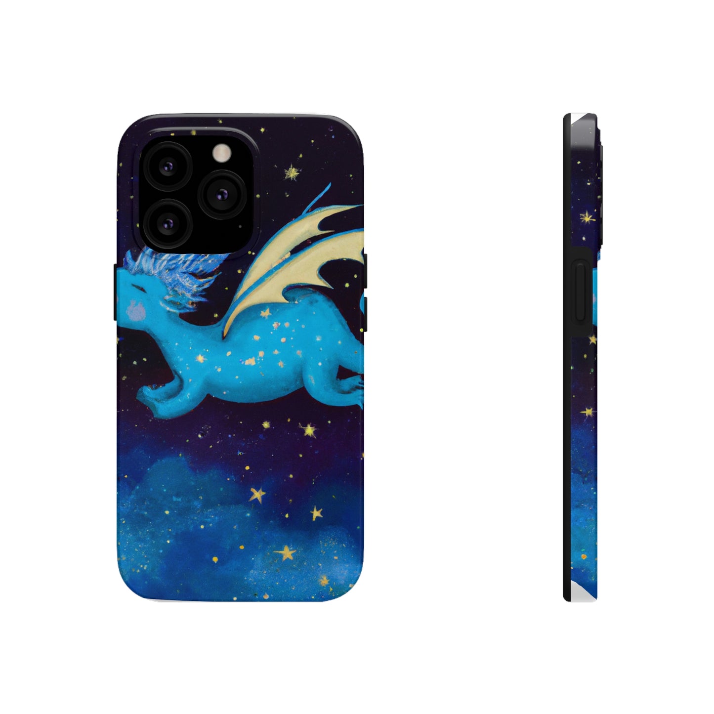 "Drifting Among the Stars: The Story of a Baby Dragon" - The Alien Tough Phone Cases