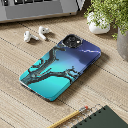 "Alleine gegen den Sturm" - Die Alien Tough Phone Cases