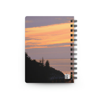 "Embracing the Evening" - The Alien Spiral Bound Journal