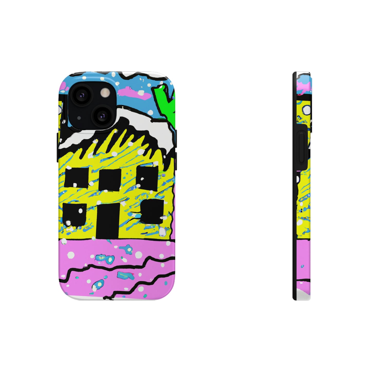 "Desolate Winter Dwelling" - Die Alien Tough Phone Cases