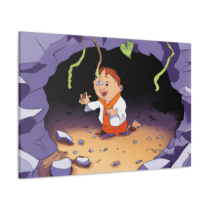 "The Mysterious Cave of Little Billy" - The Alien Canva