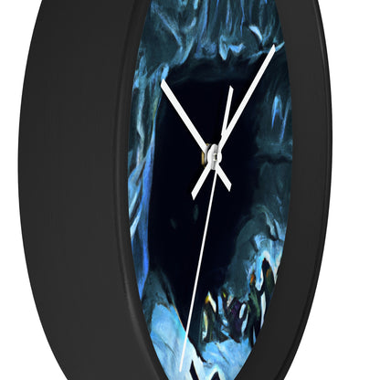 "Escape from the Icy Depths" - The Alien Wall Clock