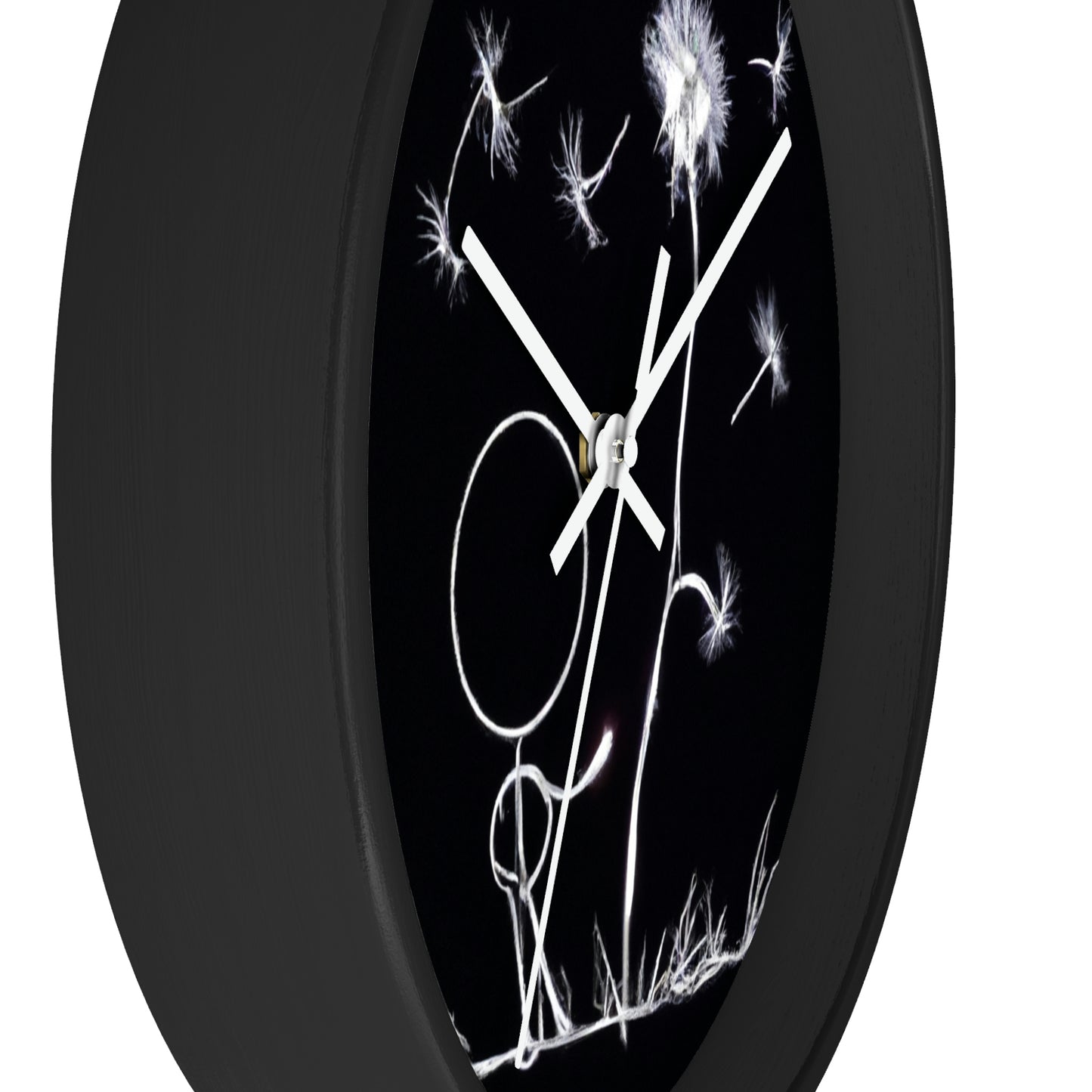 "A Dandelion Flicker in the Midnight Breeze" - The Alien Wall Clock