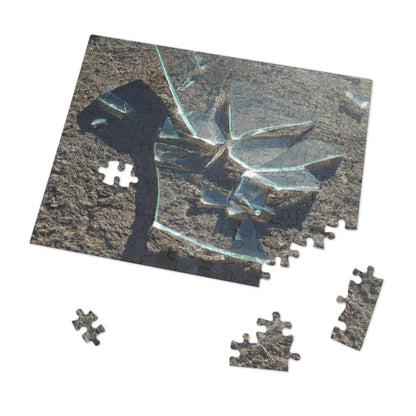 "Glimmer of Broken Glass" - The Alien Jigsaw Puzzle