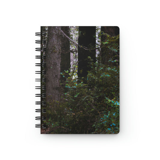 Lost Princess and the Dense Forest Tiara - The Alien Spiral Bound Journal