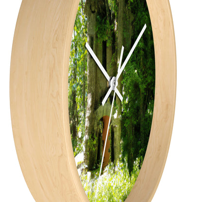 "Grandpa's Enchanted Hideaway" - The Alien Wall Clock