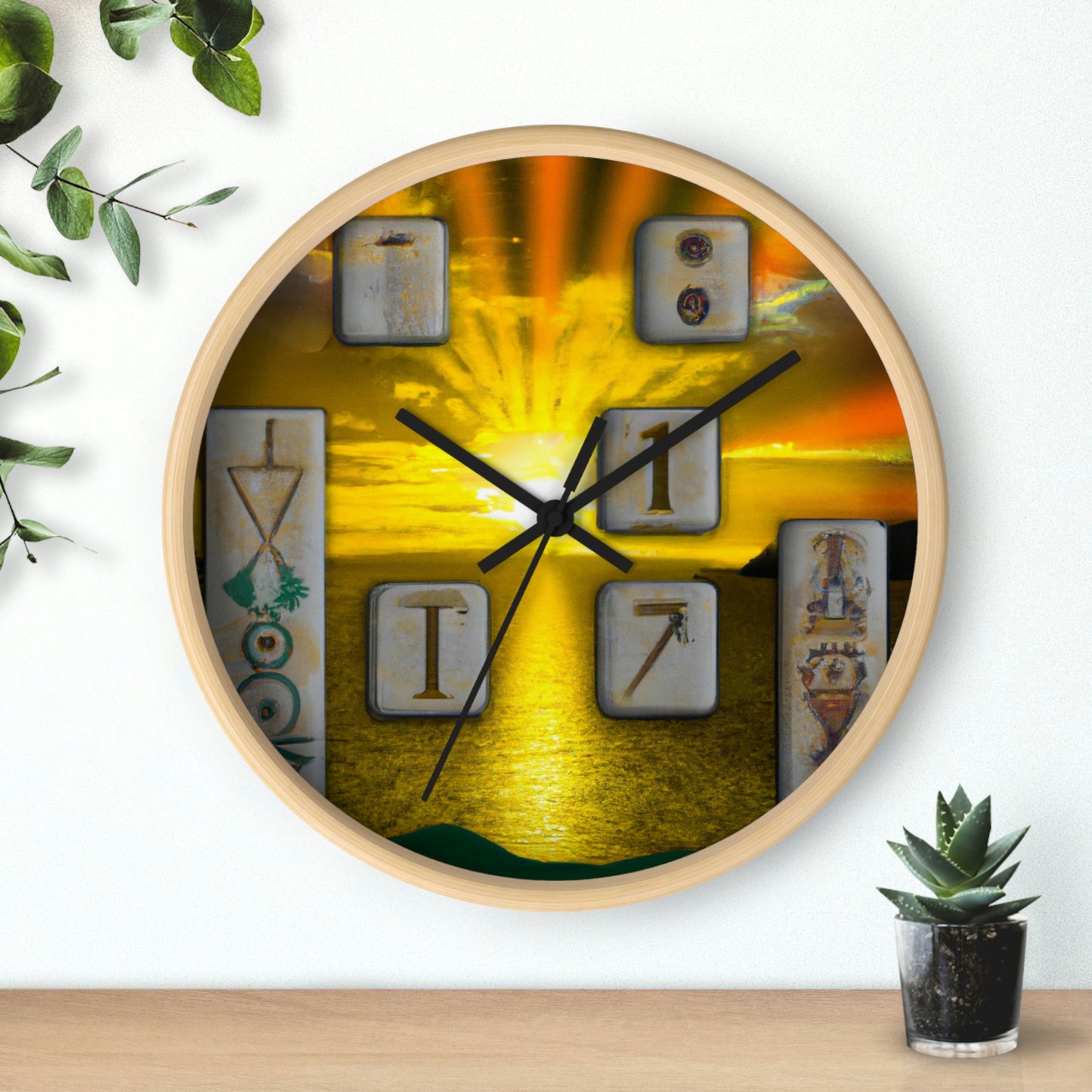 "Illuminated Runescape" - Die Alien-Wanduhr