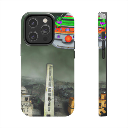 "Rätsel in den Ruinen" - Die Alien Tough Phone Cases