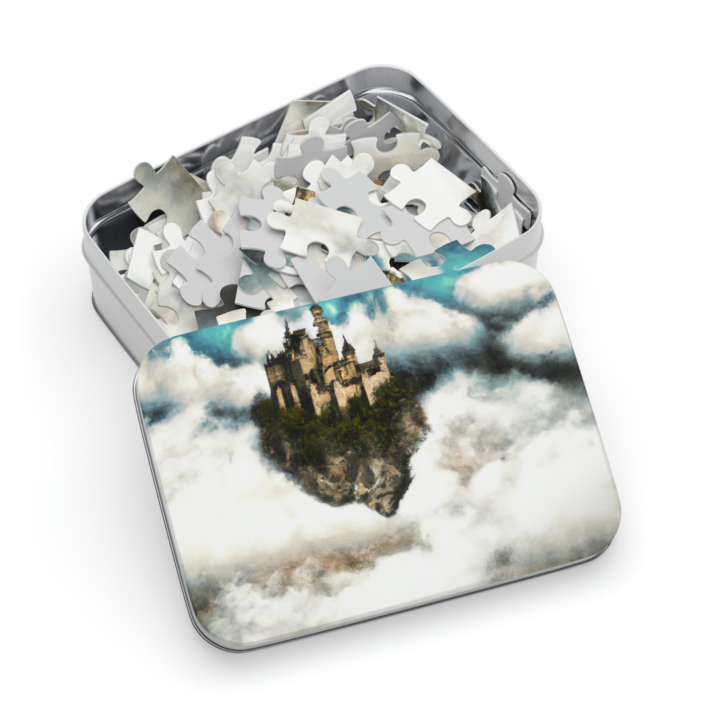 Mystic Castle in the Sky - The Alien Jigsaw Puzzle