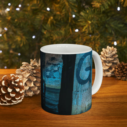 "Diving the Ruins of the Lost Underwater City" - The Alien Ceramic Mug 11 oz