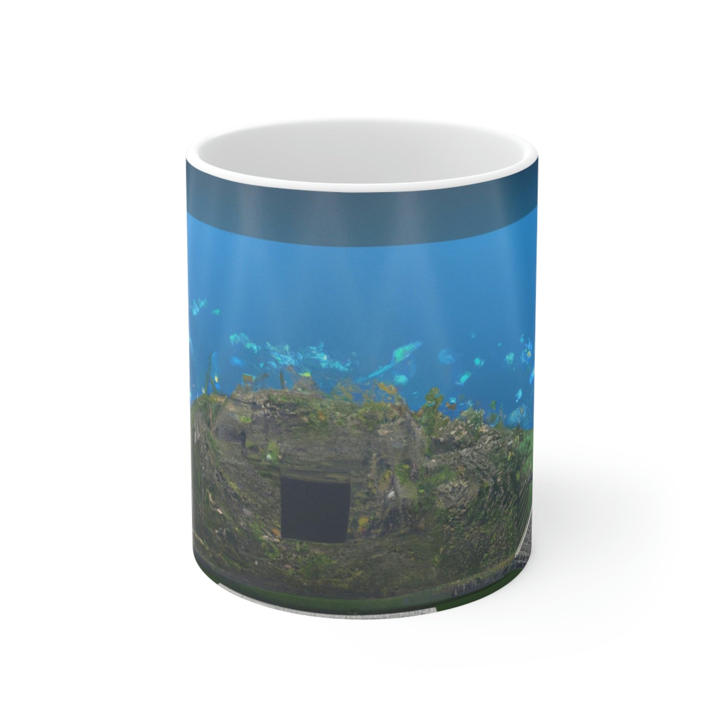 "Aquatheater: Submerged Music and Performance" - The Alien Ceramic Mug 11 oz