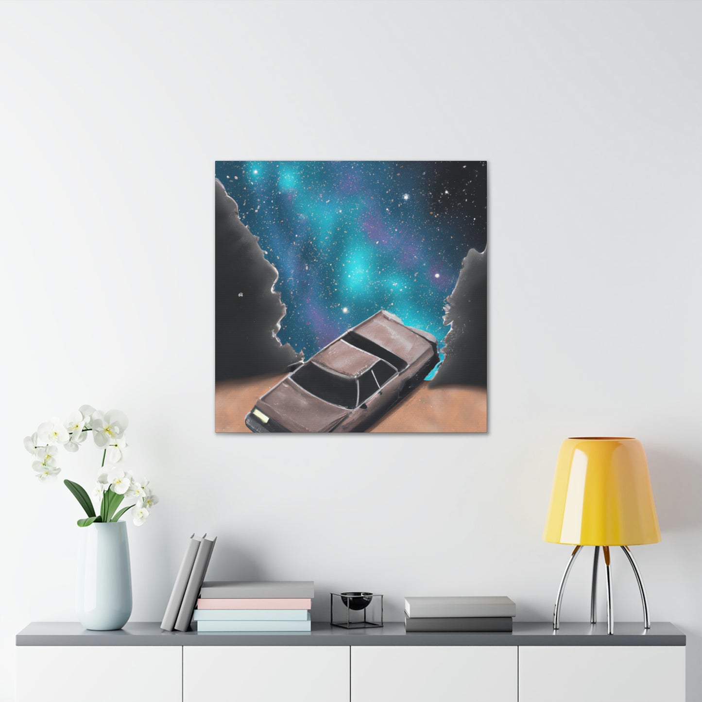 "A Universe Apart: The Lost Car" - The Alien Canva