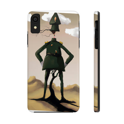 "Courage Against Despair: A Soldier's Triumph" - The Alien Tough Phone Cases