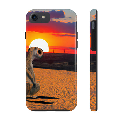 "Farewell to the Horizon" - Die Alien Tough Phone Cases