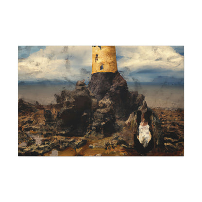 "Lonely Beacon on the Shore" - The Alien Canva