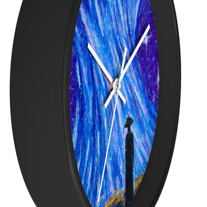 "A Starlit Solace" - The Alien Wall Clock