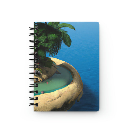 "Island Paradise in the Sky" - The Alien Spiral Bound Journal