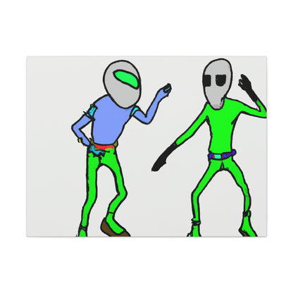 "Inter-Galactic Groovin'!" - The Alien Canva