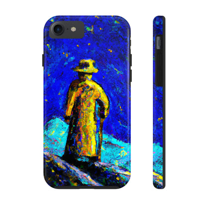 "Lone Mage on the Frozen Summit" - The Alien Tough Phone Cases