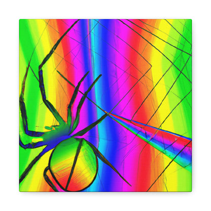 "A Spinnerette's Prismatic Web" - The Alien Canva