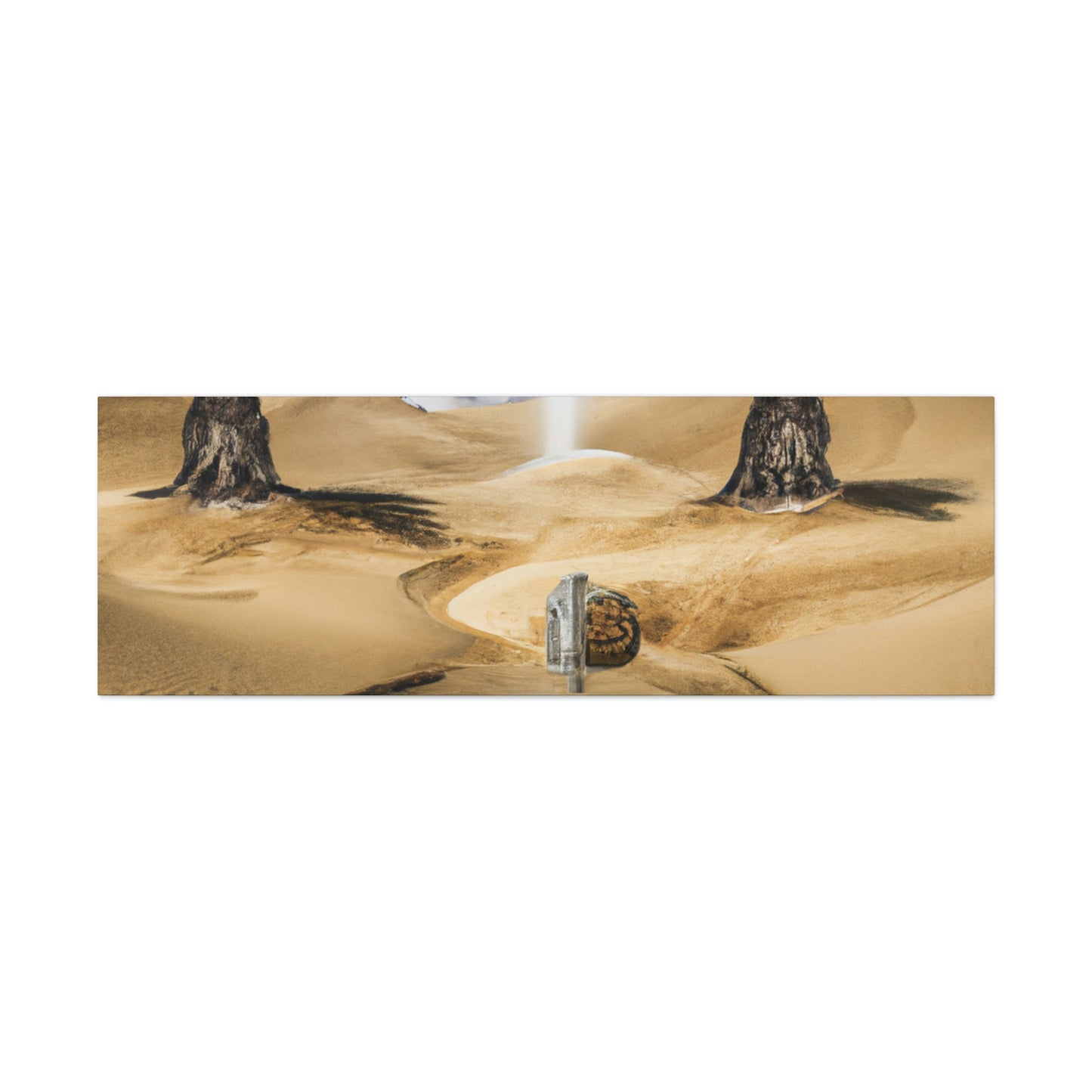 The Mirage of the Desert Sands - The Alien Canva