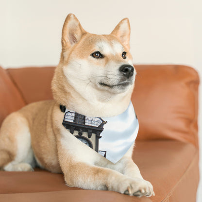 La sombra de la torre del reloj: el collar de bandana para mascota alienígena