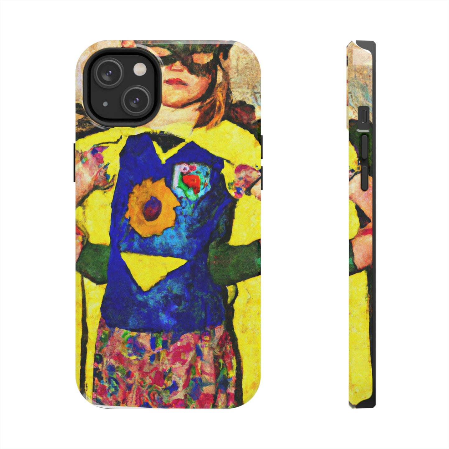 "Heroic Arise: Der Aufstieg eines tapferen jungen Mädchens" - Die Alien Tough Phone Cases