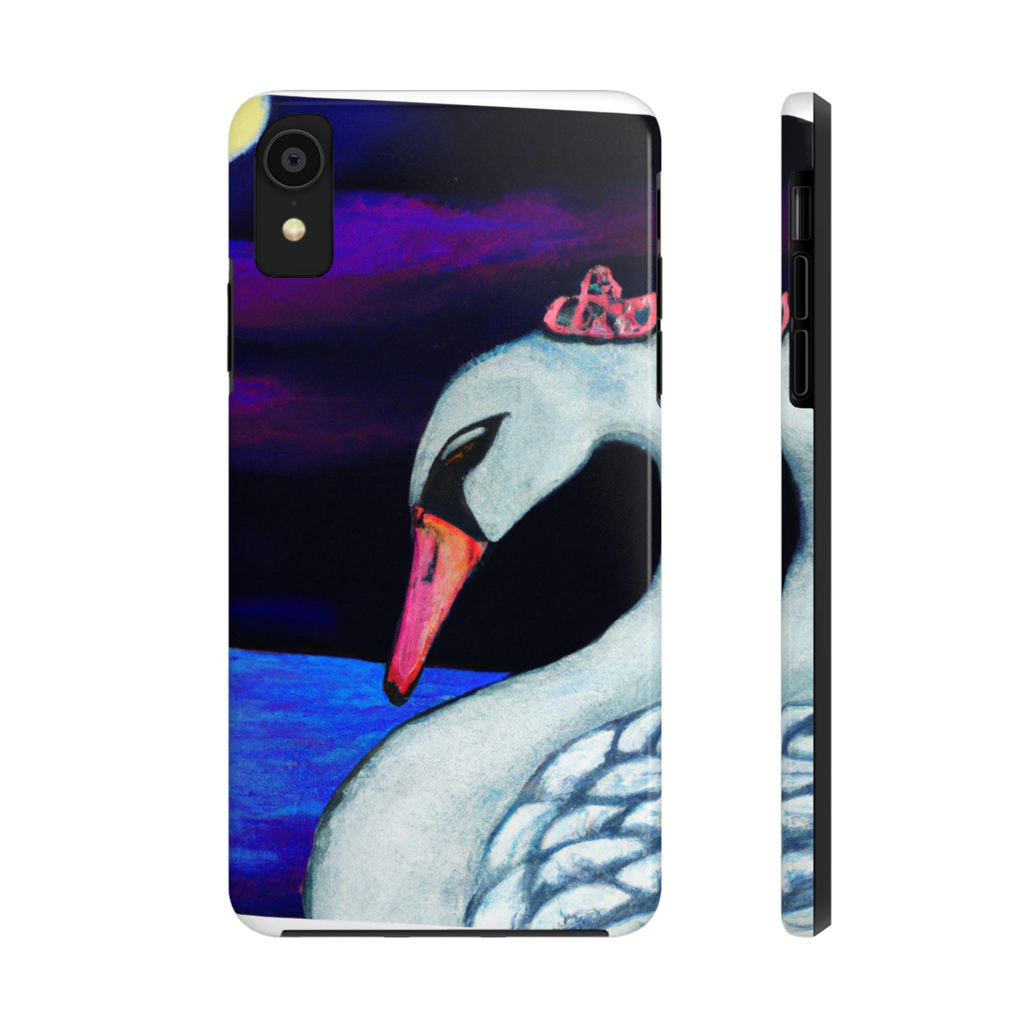 "A Swan's Lament: The Widwed Heavens" - Die Alien Tough Phone Cases