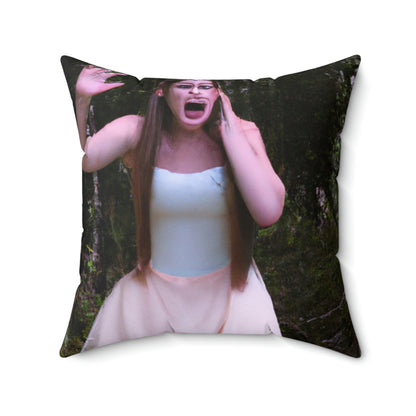 Lost Princess and the Dense Forest Tiara - The Alien Square Pillow