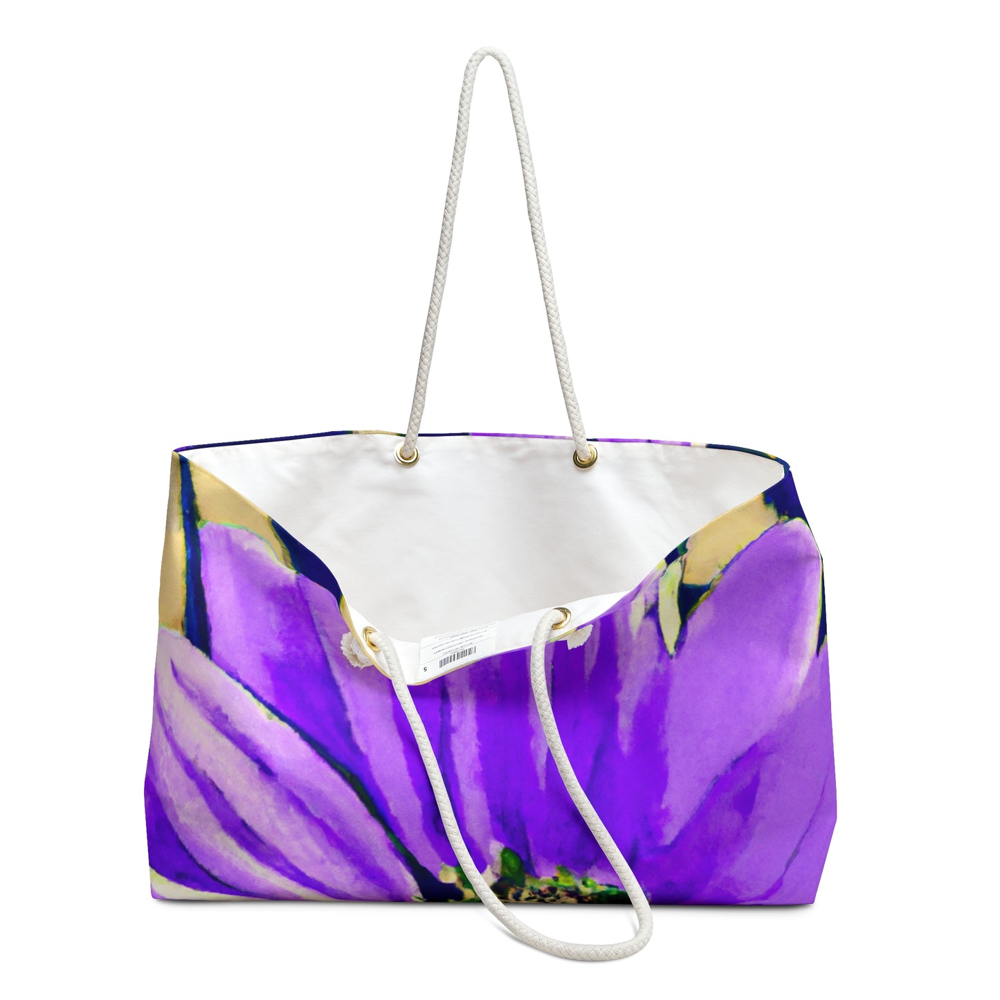 Purple Petals Popping: Create an Eye-Catching Daisy-Rose Fusion - The Alien Weekender Bag