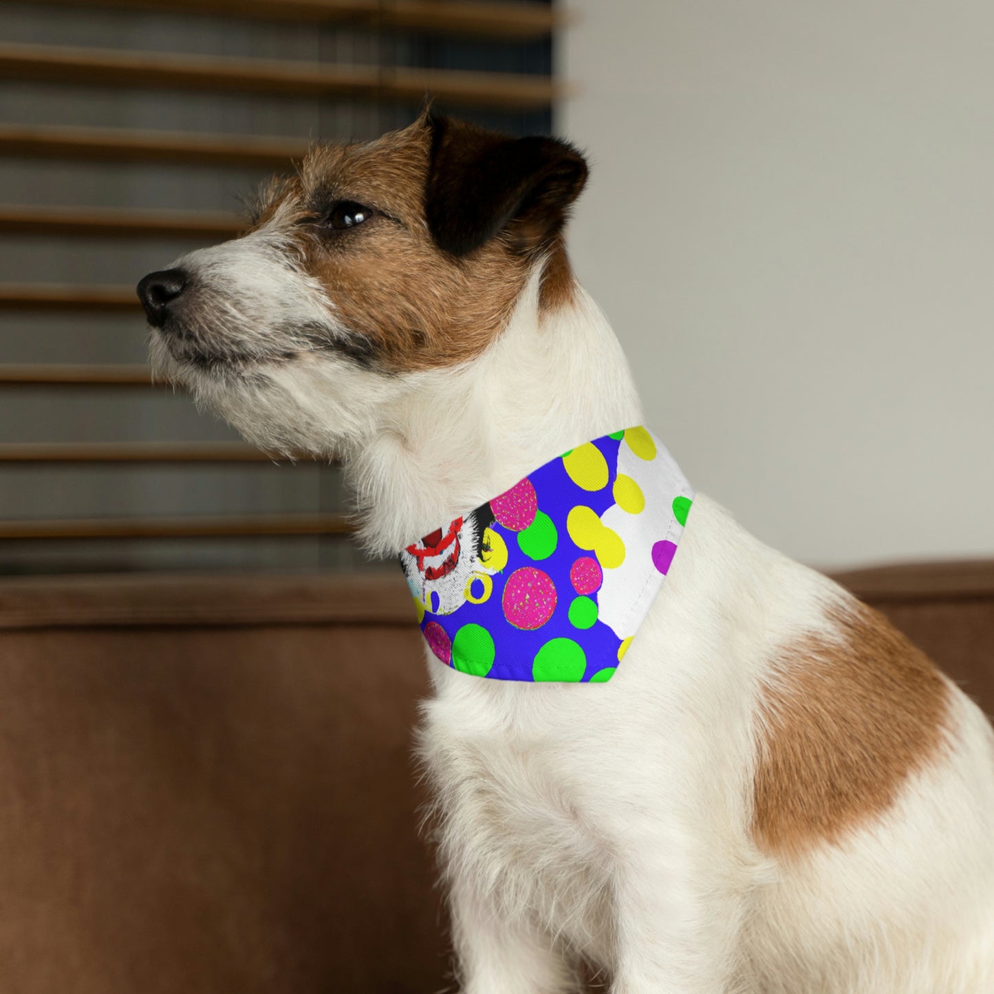 "Hacer payasadas en el frío: una historia de guantes de invierno" - The Alien Pet Bandana Collar