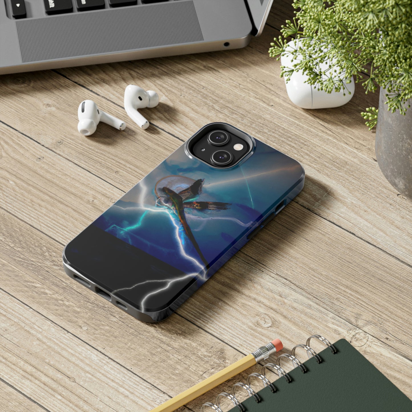 "Draco en la tempestad" - Las fundas para teléfonos Alien Tough