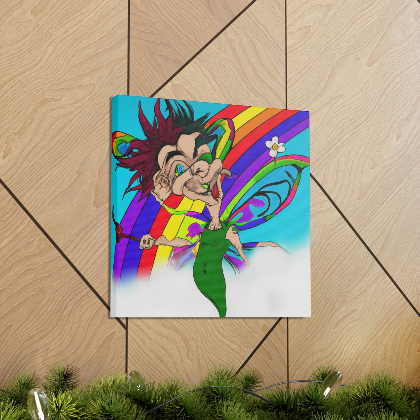 Rainbow Mischief Fairy - The Alien Canva