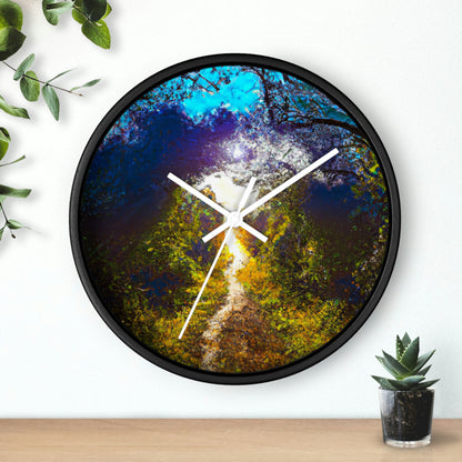 "A Beam of Light on a Forgotten Path" - The Alien Wall Clock