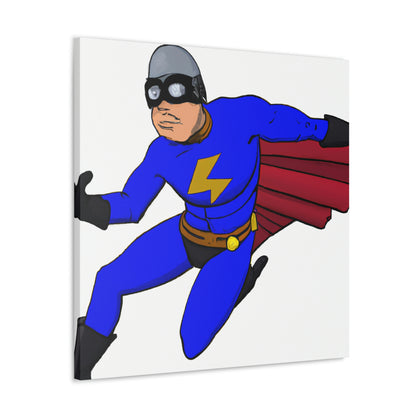 "Chrono Guardian: The Time Traveling Superhero!" - The Alien Canva