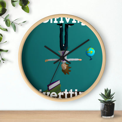 "Creating a World without Gravity" - The Alien Wall Clock